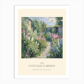 Nature Cottage Garden Poster 14 Art Print