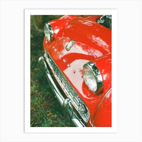 Classic Car VIII on Film Art Print