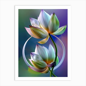 Lotus Flower 153 Art Print