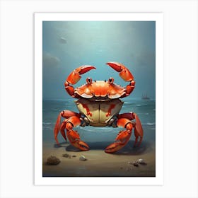 Crab Art 1 Art Print