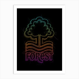 Nottingham Forest 2 Art Print