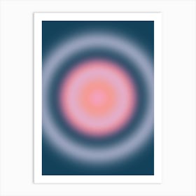 Magical Night 02 Gradient Aura Art Print