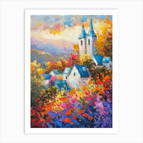 Church In The Countryside Art Print