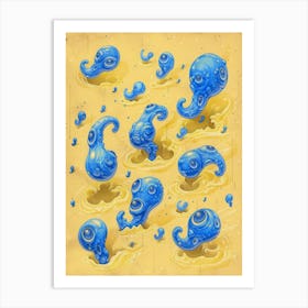 Octopus 22 Art Print