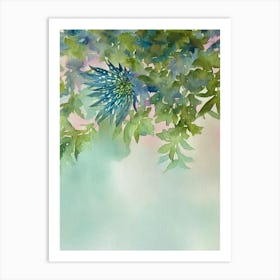 Blue Glaucus II Storybook Watercolour Art Print