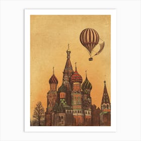 Moving To Moscow Art Print