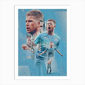 Kevin De Bruyne Art Print