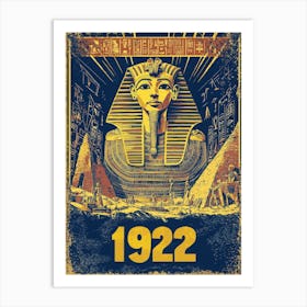 Aihrgdesign A Vintage Poster Celebrating The Discovery Of Tut 314a804f 9476 4d48 9f4e 239665998d1a 3 Póster