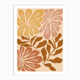 Earthy Elegance Art Print