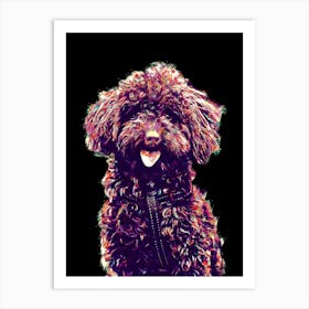 Dog Colorful Art Print