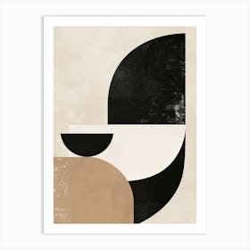 Denpasar Stone Park Bauhaus Minimalist Art Print