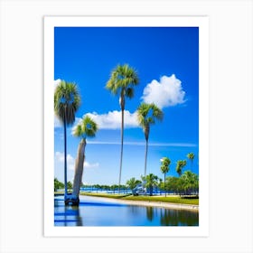 Palm Bay  Photography Art Print