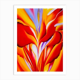 Georgia O'Keeffe - Red Canna, 1924 1 Art Print