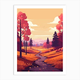 Autumn Landscape 5 Art Print