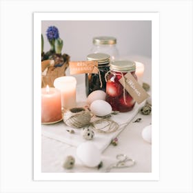 Easter Table 27 Art Print