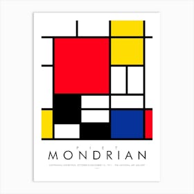 Mondrian Centennial Art Print