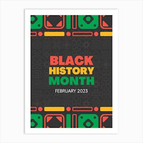 Black History Month Art Print