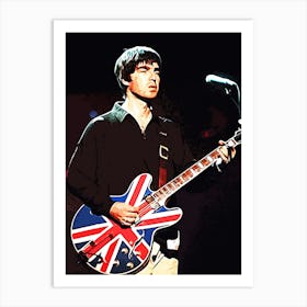 rockstar Noel Gallagher oasis music band 2 Art Print