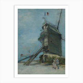 Van Gogh - Le Moulin De La Galette Art Print