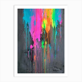 Splatter Painting 2 Art Print