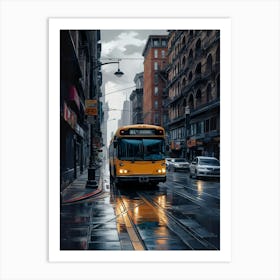 Street Scene Art Print