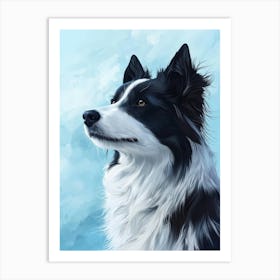 Border Collie 1 Art Print