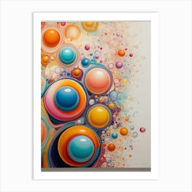 Bubbles 31 Art Print