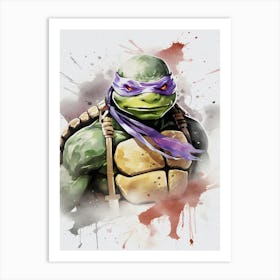 Donatello Teenage Mutant Ninja Turtles Art Print