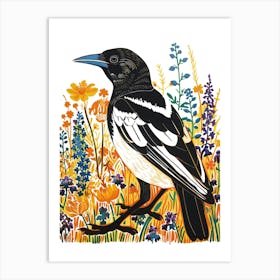 Magpie 2 Art Print