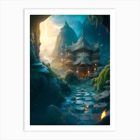 Tavern Of Legendary Art Print