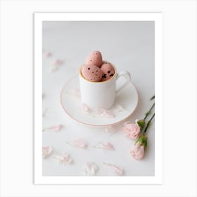 Easter Eggs In A Cup 1 Art Print