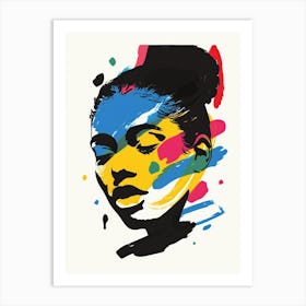 Portrait Of A Woman 530 Art Print