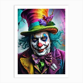 Colorful Madhatter #5 Art Print