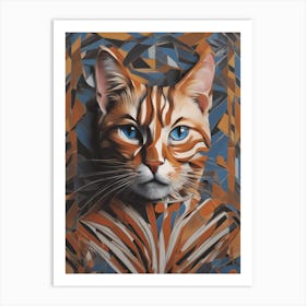 Cat Bowie Art Print