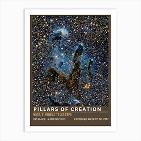 Pillars Of Creation 1 Art Print