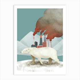 Climate changing Art Print