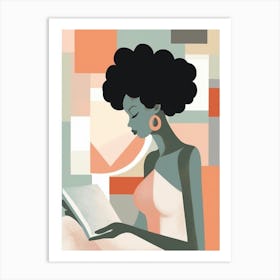 Reading Afternoon Illustration 3 Art Print