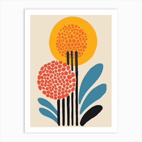 Flowers In The Sun Art Print