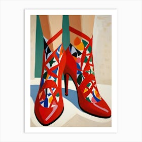 Red Shoes 2 Art Print