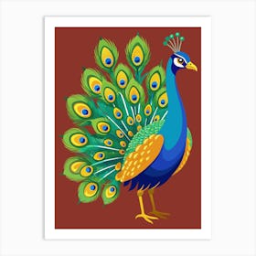 Peacock 1 Art Print