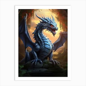 Dragon 2 Art Print