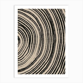 Abstract Lines No 1341 Art Print