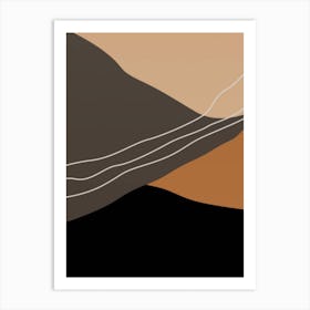 Abstract Landscape 4 Art Print