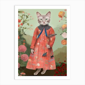 Gucci Fashionista Cats 4 Art Print