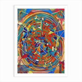 Abstract Painting 460 Art Print