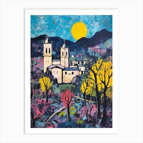 Gubbio Italy 2 Fauvist Painting Art Print