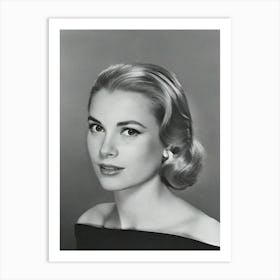 American Actress Grace Kelly 1995 Art Print