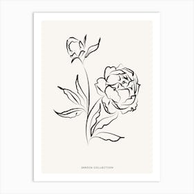 Bohemian Peony Art Print