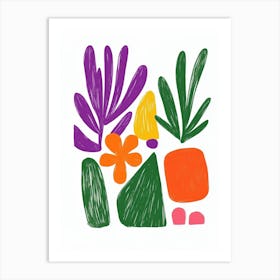 Flora 4 Art Print