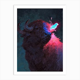 Sasquatch 2 Art Print